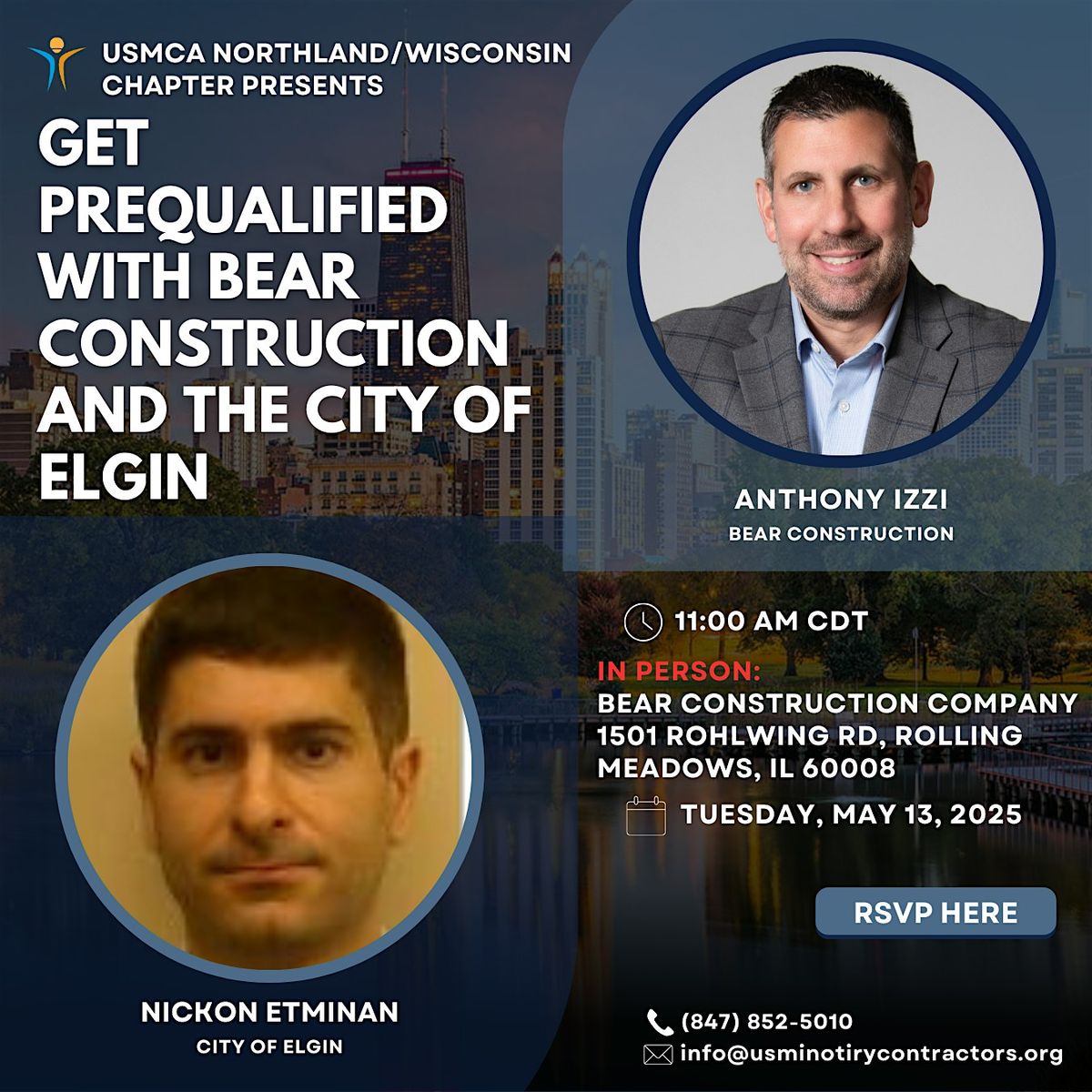 USMCA Northland/Wisconsin Chapter Meeting, 13 May | Event in Rolling Meadows | AllEvents