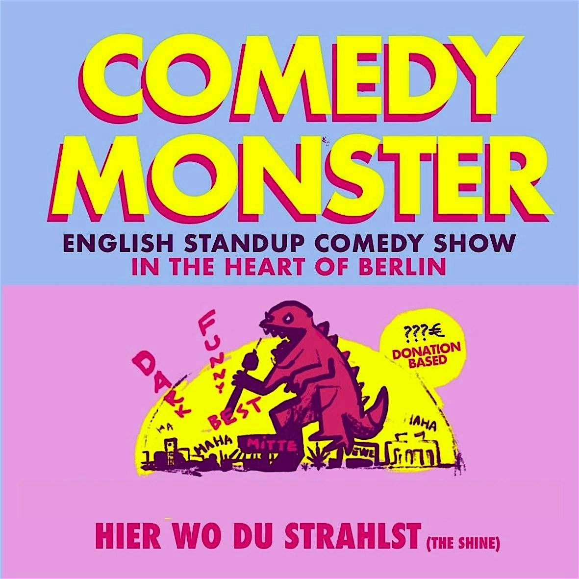 Comedy Monster: English Stand-Up Comedy Show In The Heart Of Berlin, 31 October | Event in Berlin | AllEvents