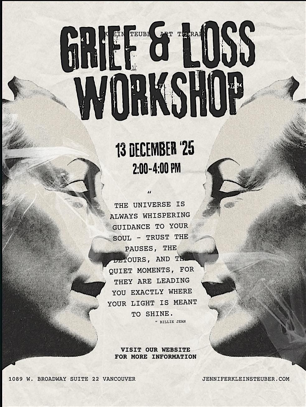 Grief and Loss Workshop, 13 December | Event in Vancouver | AllEvents