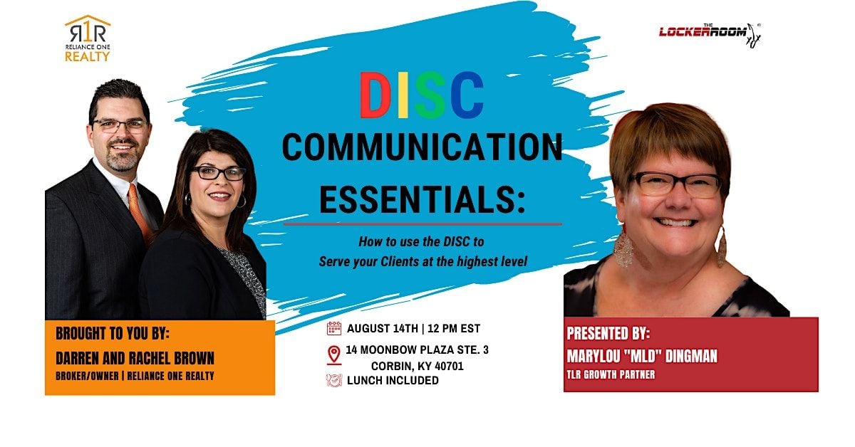 DISC COMMUNICATION ESSENTIALS, 14 August | Event in Corbin | AllEvents