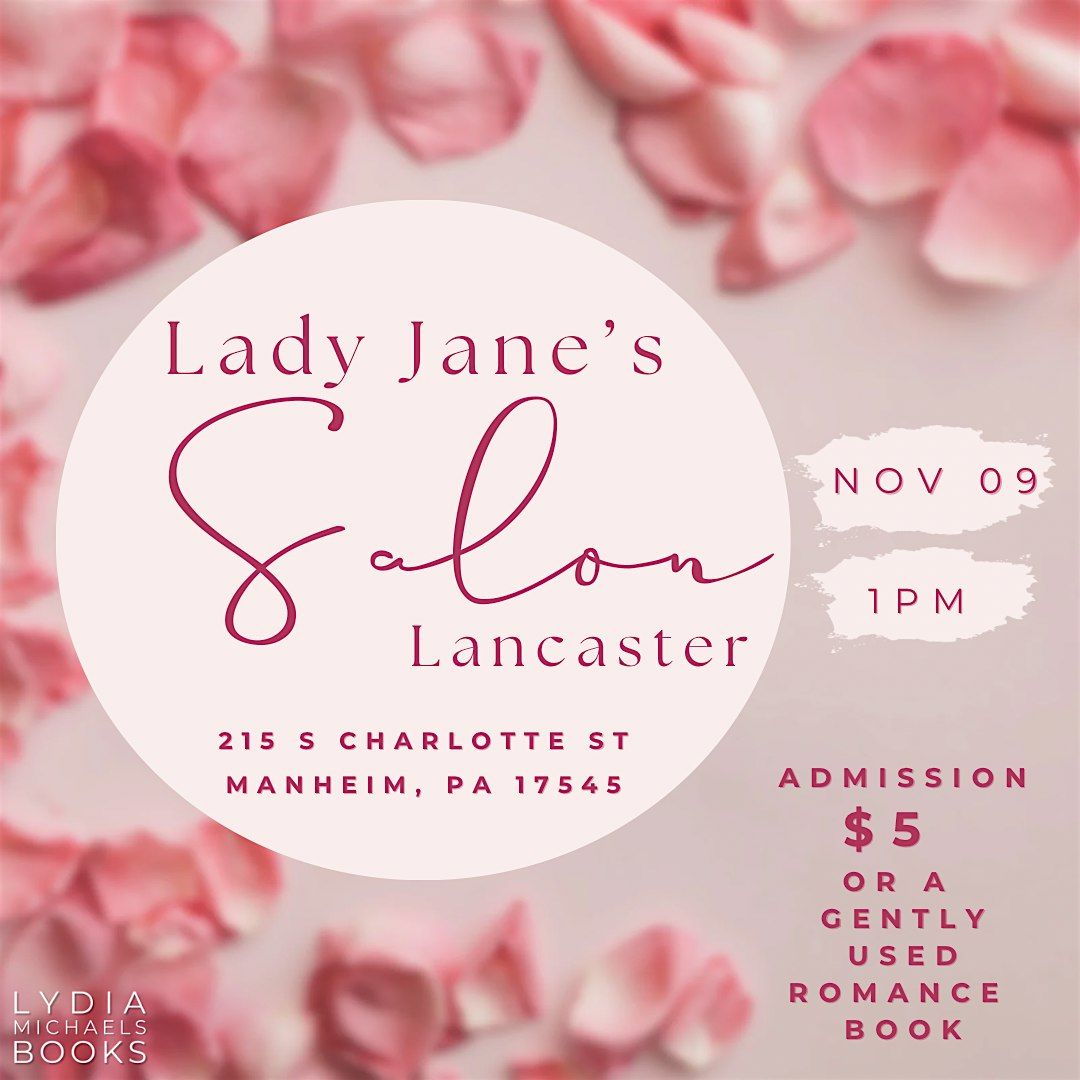 Lady Jane’s Salon at The Cat’s Meow, 9 November | Event in Manheim | AllEvents