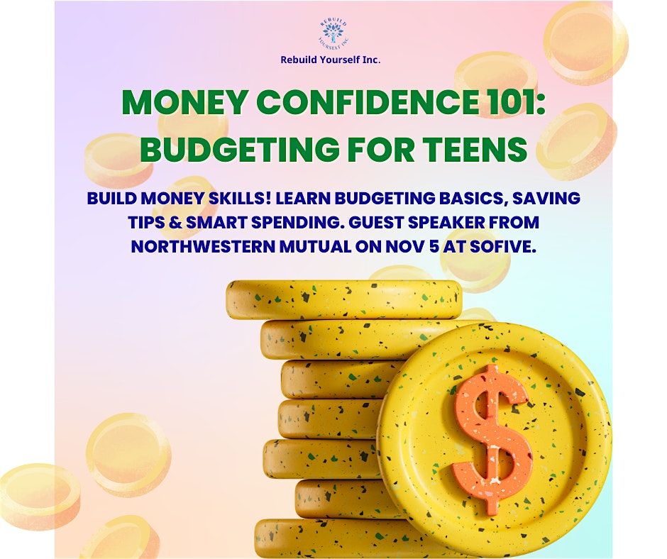 Money Confidence 101: Budgeting for Teens, 4 November | Event in Orlando | AllEvents