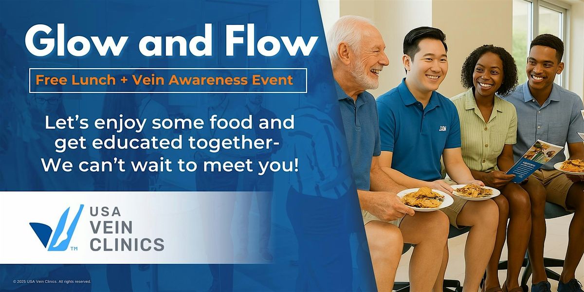 Glow and Flow Gurnee | Free Lunch +  Vein Awareness Event, 14 May | Event in Gurnee | AllEvents