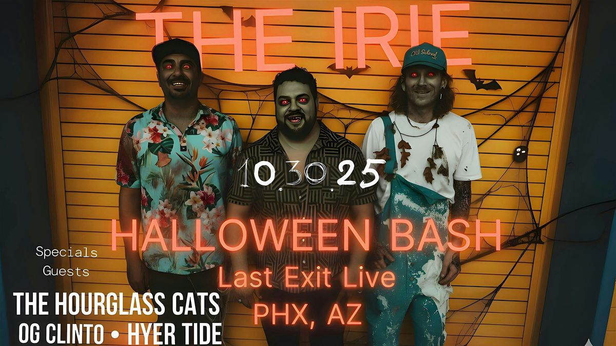 The Irie’s Spooky Reggae Halloween Bash, 30 October | Event in Phoenix | AllEvents