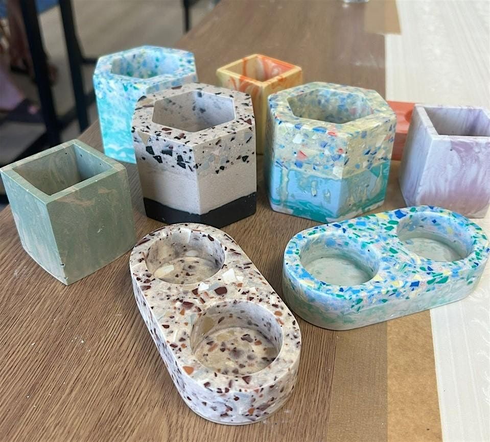 The Cactus & Candle Pots Workshop - Creative Jesmonite Class w/ Objectify, 7 March | Event in Ilkley | AllEvents