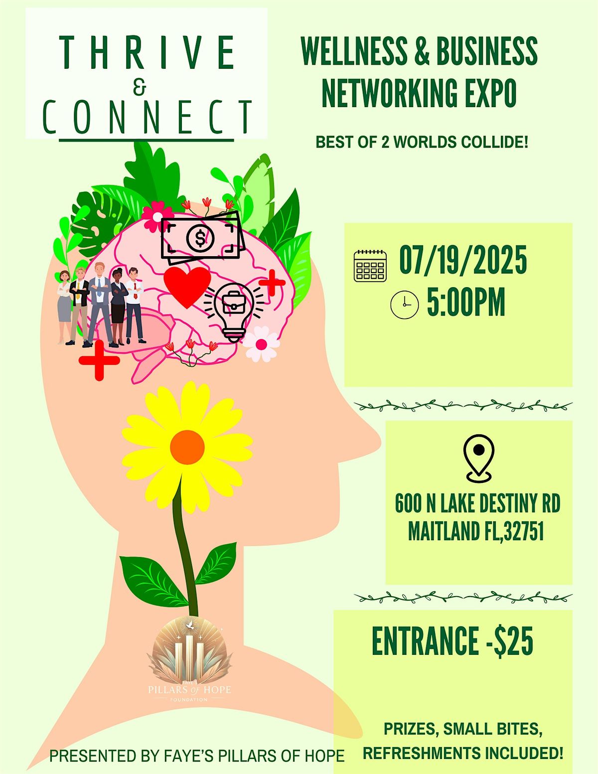 Thrive & Connect, 19 July | Event in Maitland | AllEvents