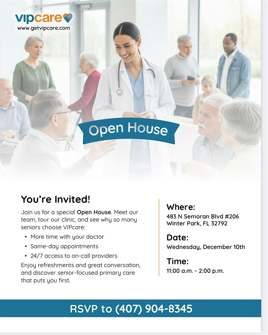 Open House For Seniors | Event in Winter Park | AllEvents