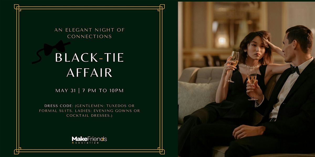 An Elegant Night of Connections – A Black Tie Affair ✨- At Grand America, 31 May | Event in Salt Lake City