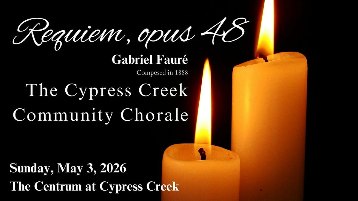 Fauré Requiem concert, 3 May | Event in Spring | AllEvents