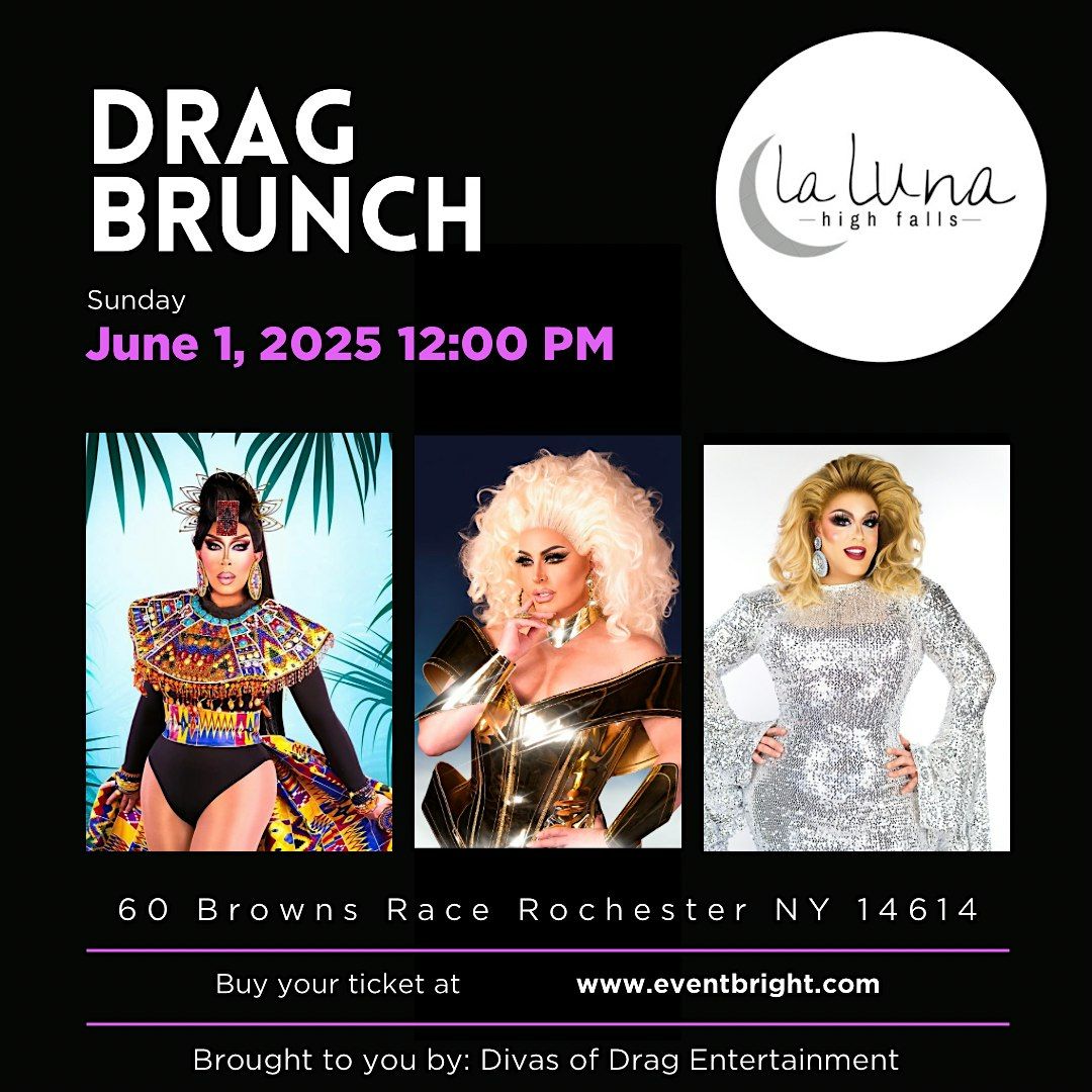 Drag Brunch at LaLuna, 1 June | Event in Rochester | AllEvents
