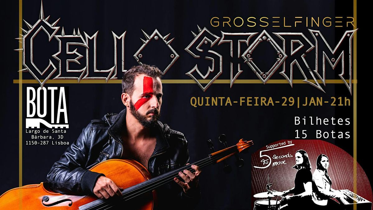 CELLO STORM em Lisboa, 29 January | Event in Lisboa | AllEvents