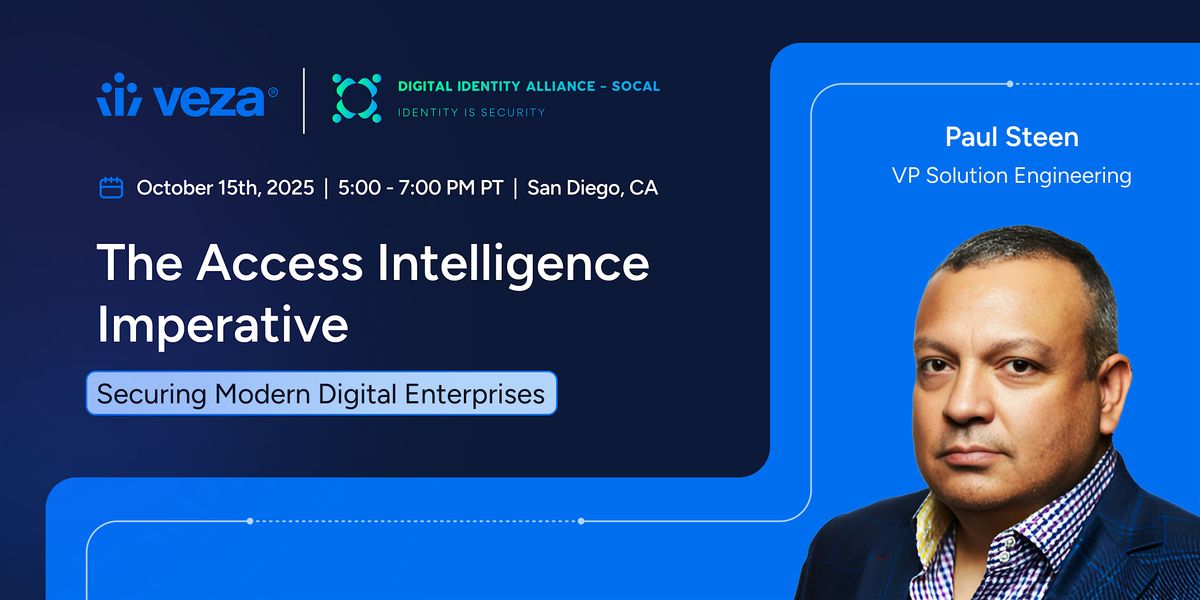 Digital Identity Alliance October Event, 15 October | Event in San Diego | AllEvents