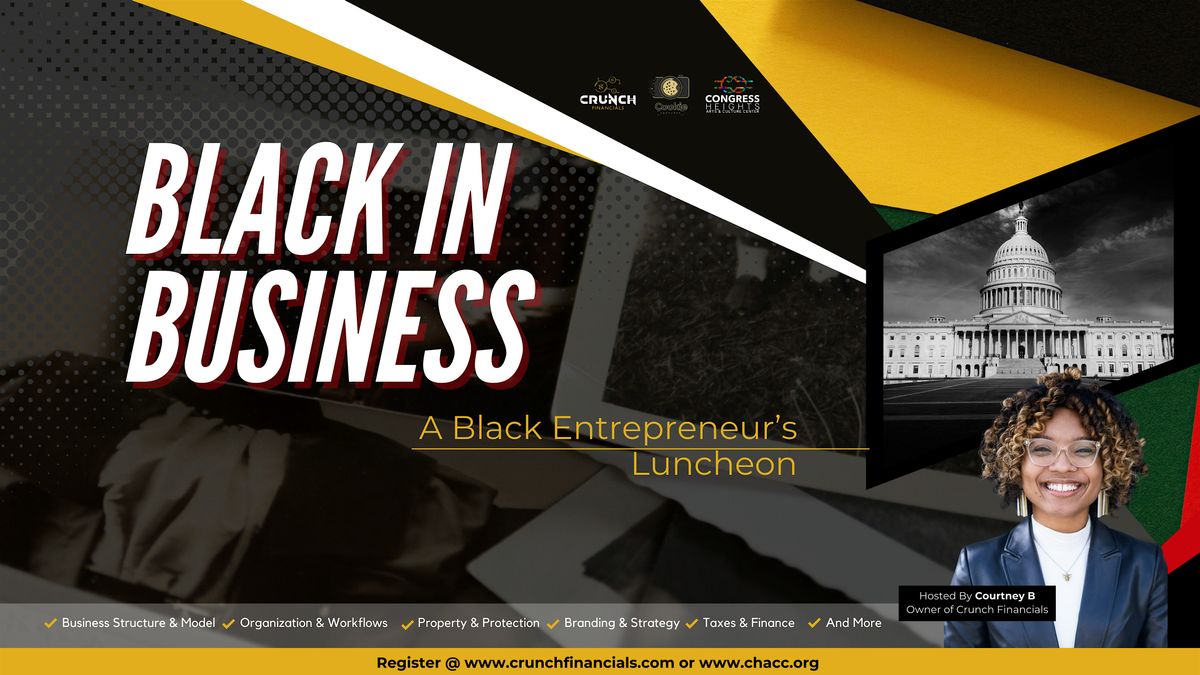 Black in Business Luncheon, 4 October | Event in Washington | AllEvents