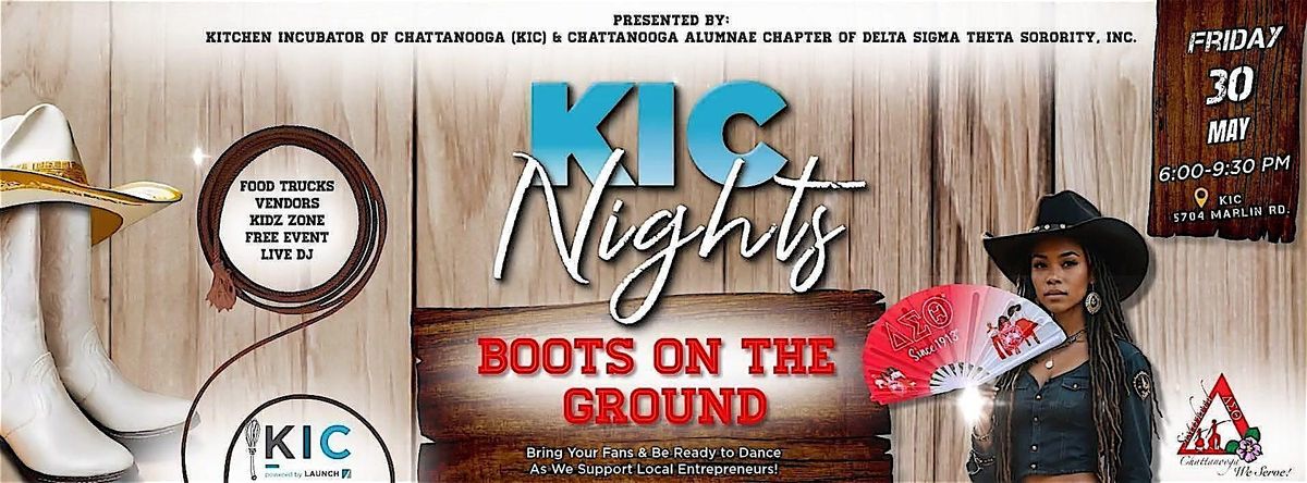 KIC Nights: Boots on the Ground | Event in Chattanooga | AllEvents