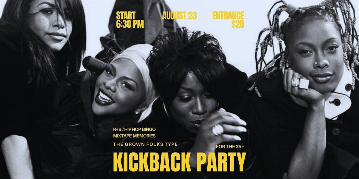 The Grown Folks Type Kickback: R+B/Hip Hop Bingo, 23 August | Event in brooklyn | AllEvents