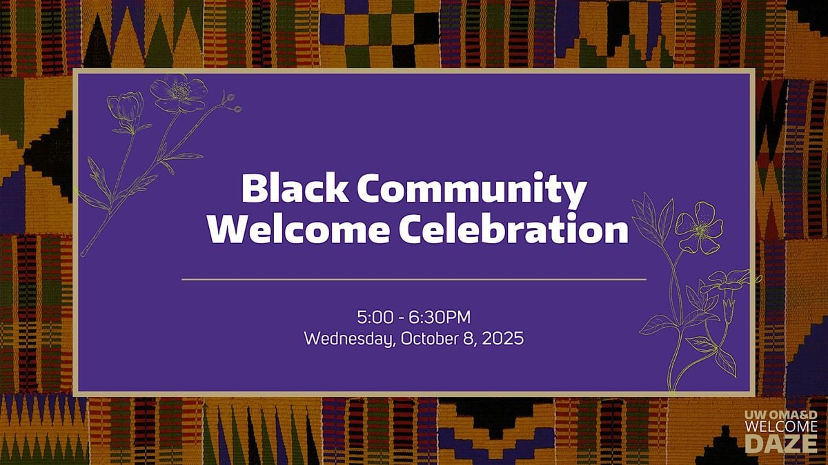 Black Community Welcome Celebration, 8 October | Event in Seattle | AllEvents