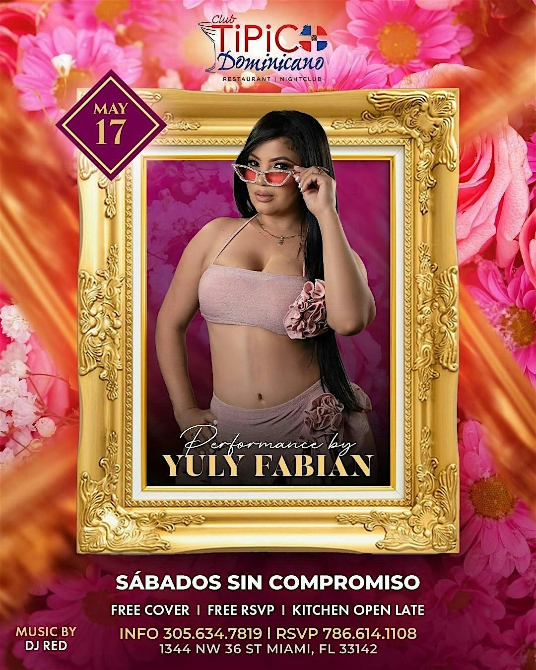 Sábado Sin Compromiso Con Yuly Fabian, 17 May | Event in Miami | AllEvents