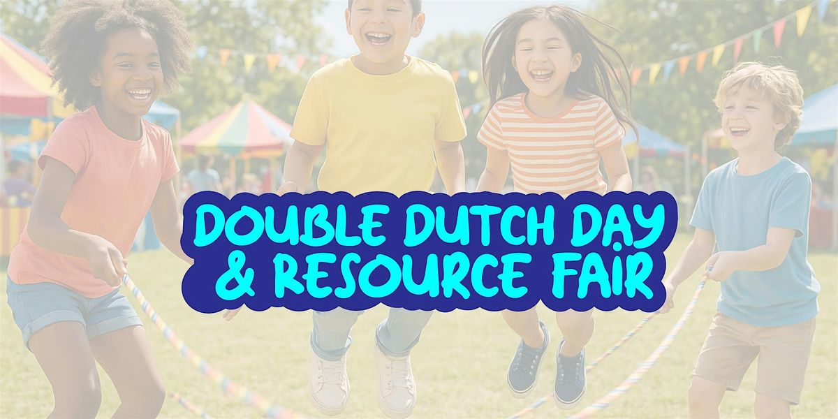 Double Dutch Day Resource Fair – Free Community Event with Resources, 20 September | Event in Olney | AllEvents