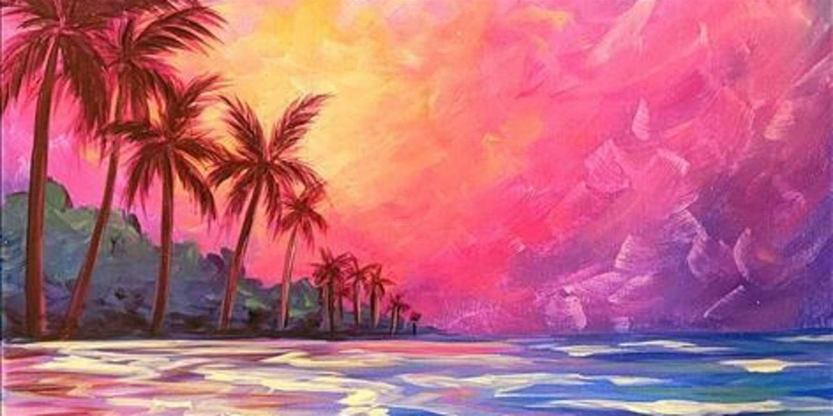Beautiful Sunset Hues - Paint and Sip by Classpop!™, 22 July | Event in Houston | AllEvents