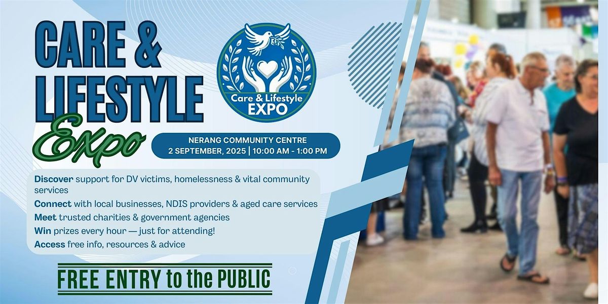 Care & Lifestyle Expo - Nerang Community Centre, 2 September | Event in Nerang | AllEvents