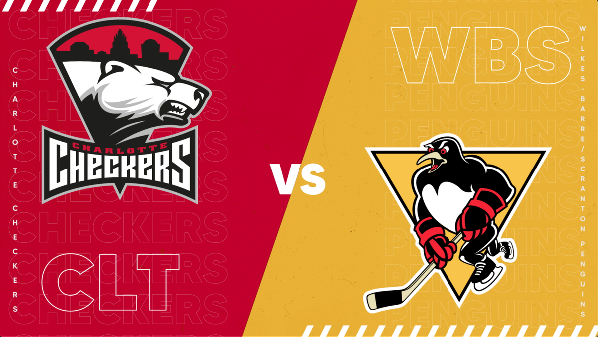 Wilkes-Barre Scranton Penguins at Charlotte Checkers at Bojangles Coliseum, 24 October | Event in Charlotte
