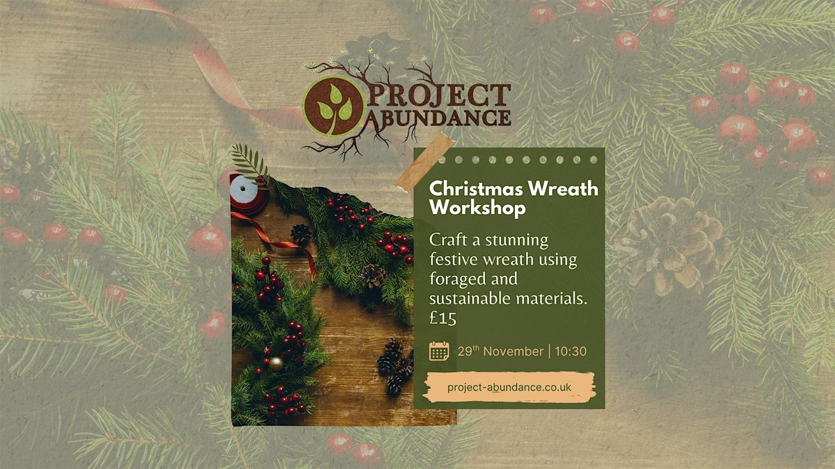 Christmas Wreath Workshop, 29 November | Event in Peterborough | AllEvents