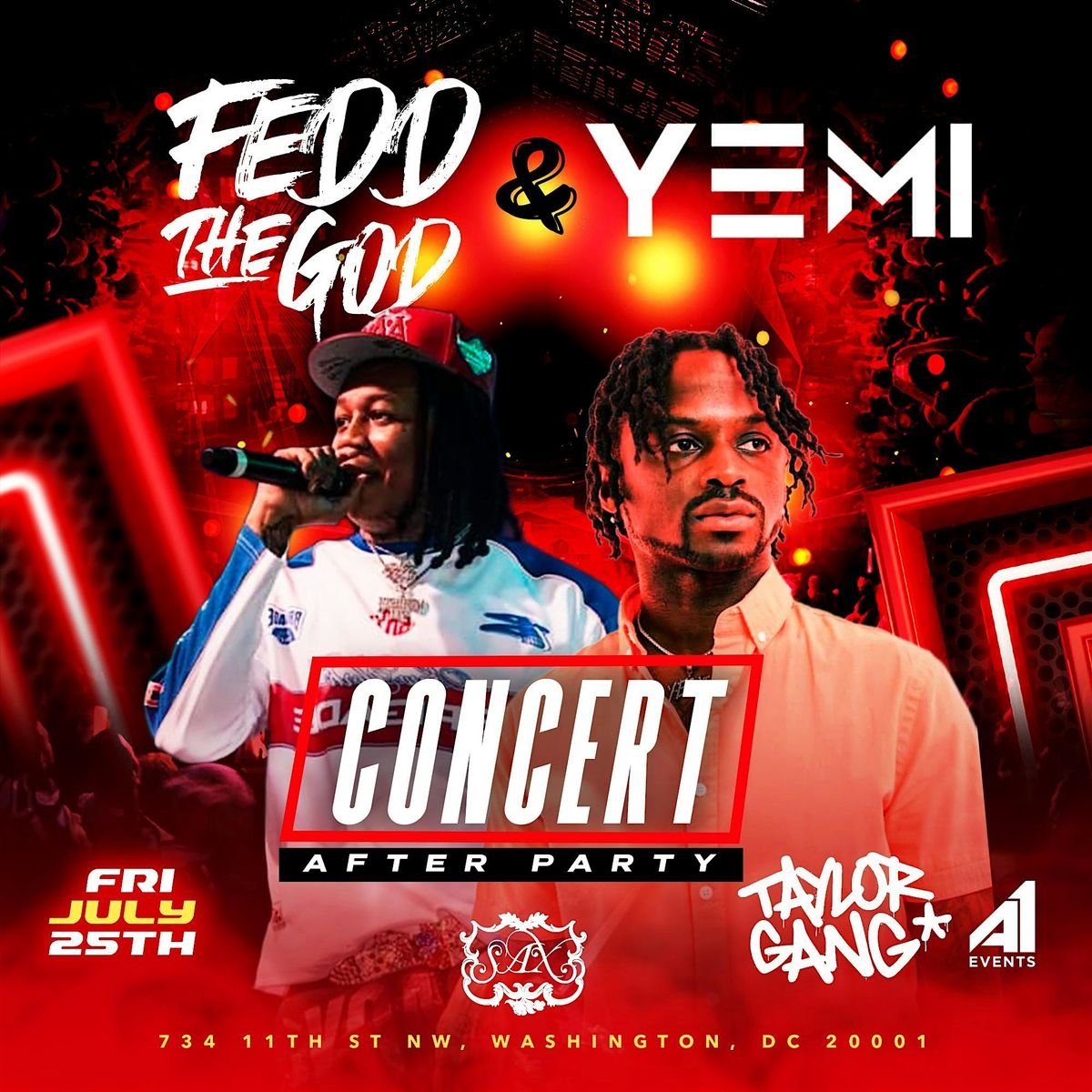 Taylor Gang Concert After Party Hosted by Fred The God & Yemi, 25 July | Event in Washington | AllEvents
