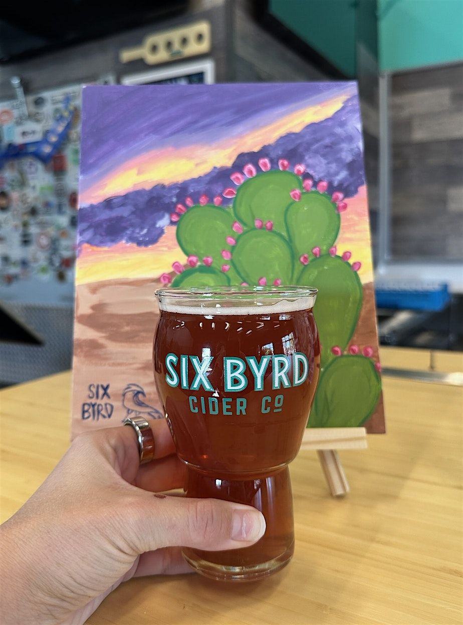 Paint Night Guided by Bob Ross - Six Byrd Arcadia | Event in Phoenix | AllEvents
