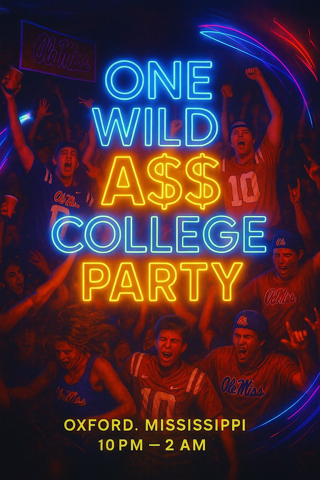 One Wild A** College Party, 23 August | Event in Oxford | AllEvents