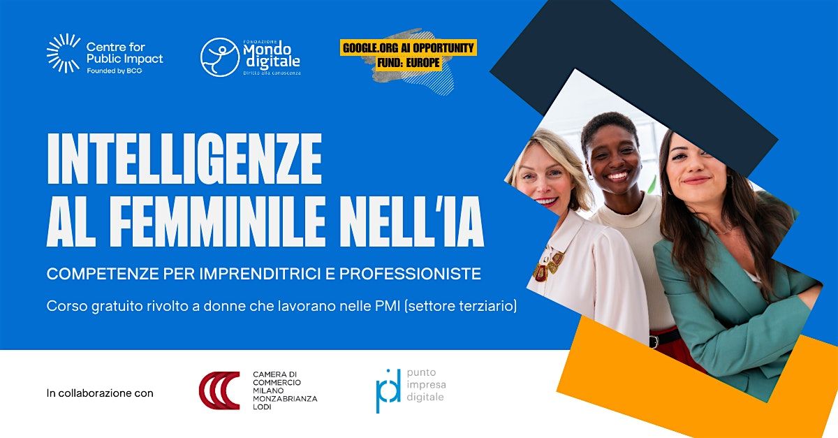 Intelligenze al femminile nell'IA