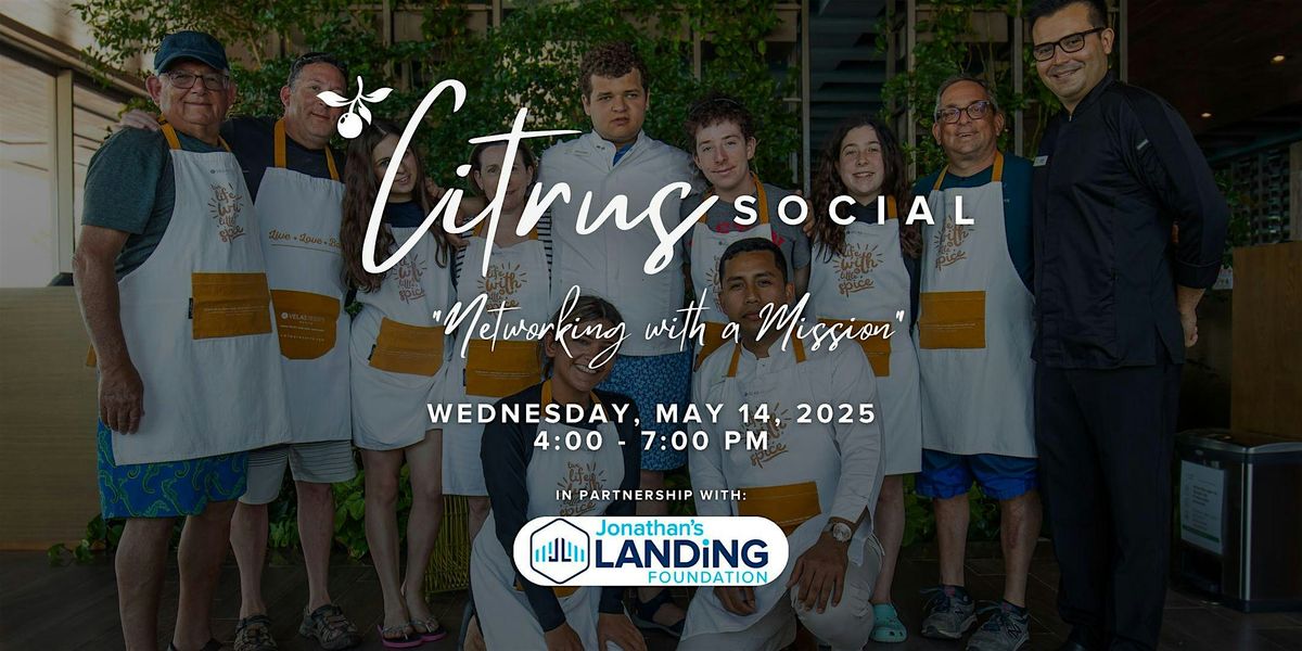 The Citrus Social- Networking with a Mission, 14 May | Event in Orlando | AllEvents