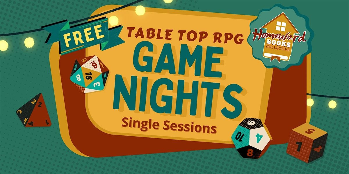TTRPG Night - "Vestiges" (Local Indie Game!), 16 October | Event in Tucson | AllEvents