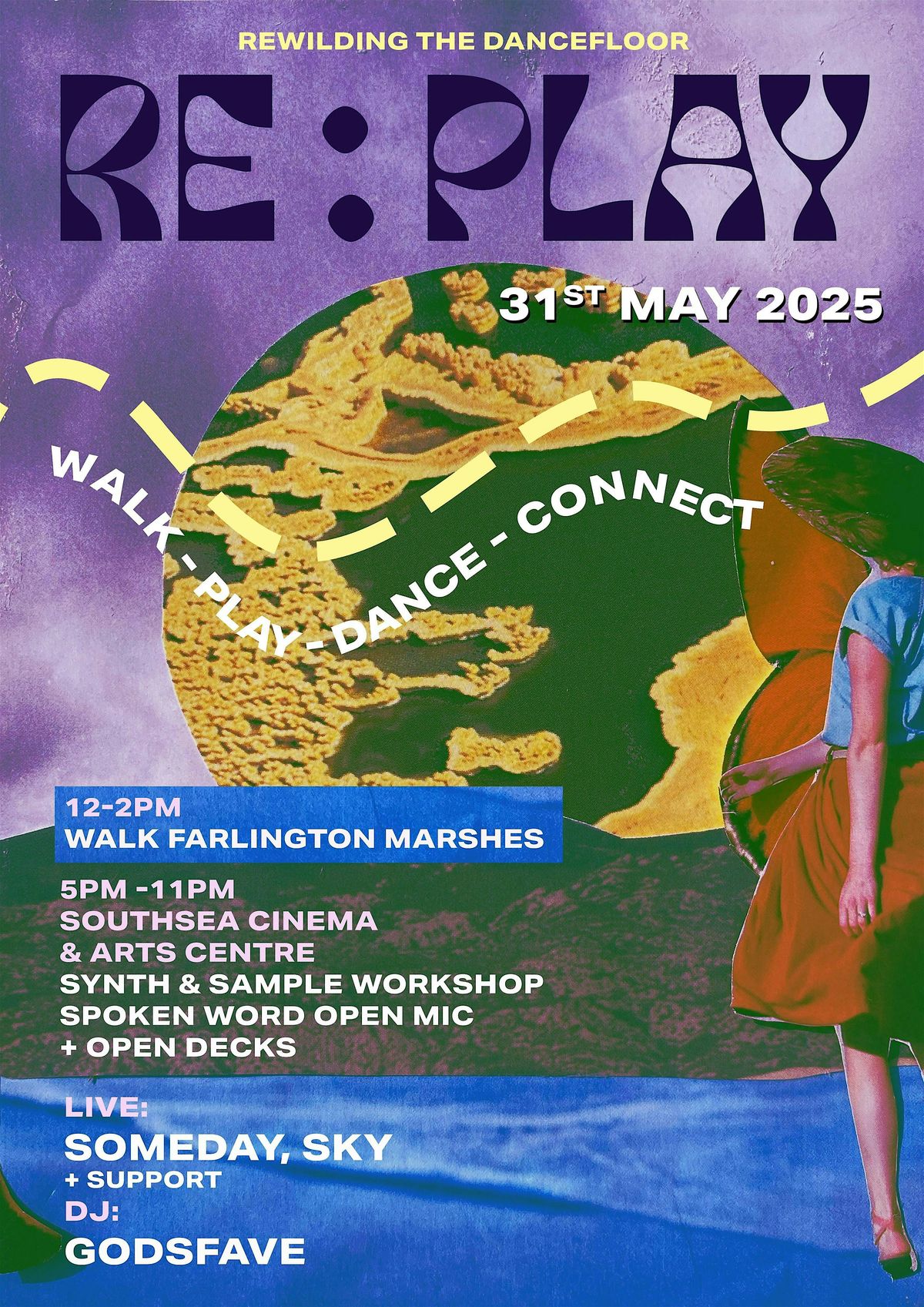 Re:PLAY ~Rewilding The Electronica Dance Floor~ Walk, Play, Dance, Connect, 31 May | Event in Portsmouth | AllEvents