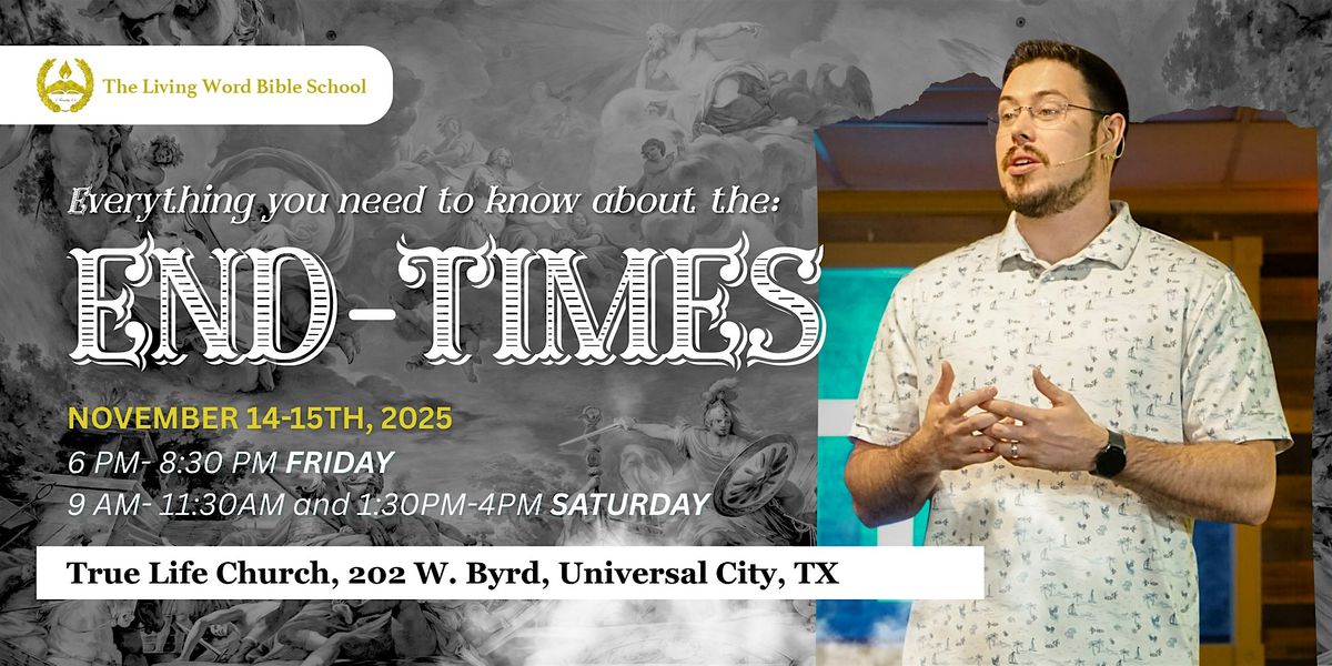 Everything You Need to Know About: The End Times, 14 November | Event in Universal City | AllEvents