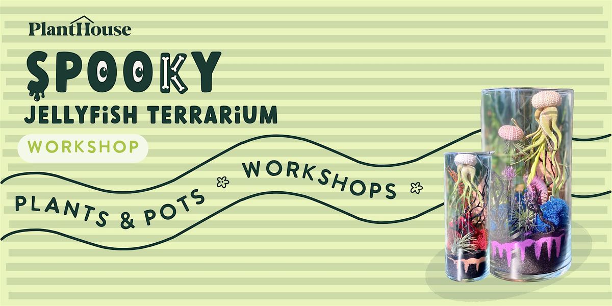 Spooky Jellyfish Terrarium Workshop, 24 October | Event in Richmond | AllEvents