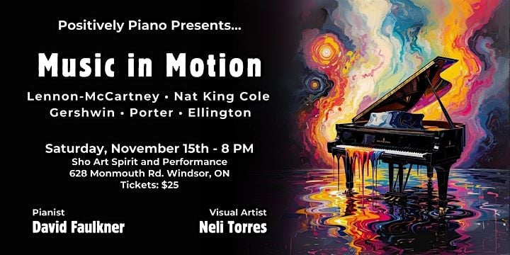 Music in Motion, 15 November | Event in Windsor | AllEvents