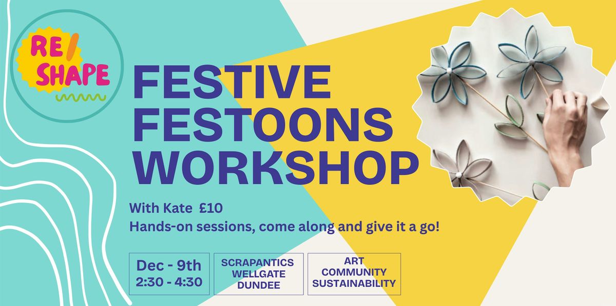 Festive Festoons Workshop, 9 December | Event in Dundee | AllEvents