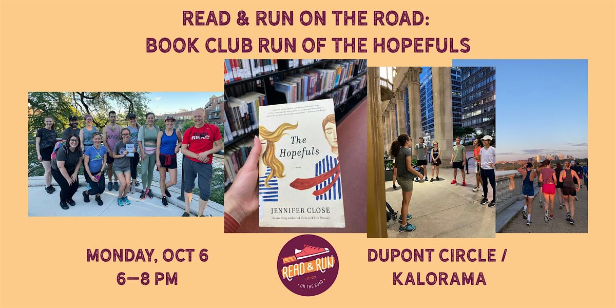 Read & Run on the Road: Book Club Run of The Hopefuls, 6 October | Event in Washington | AllEvents