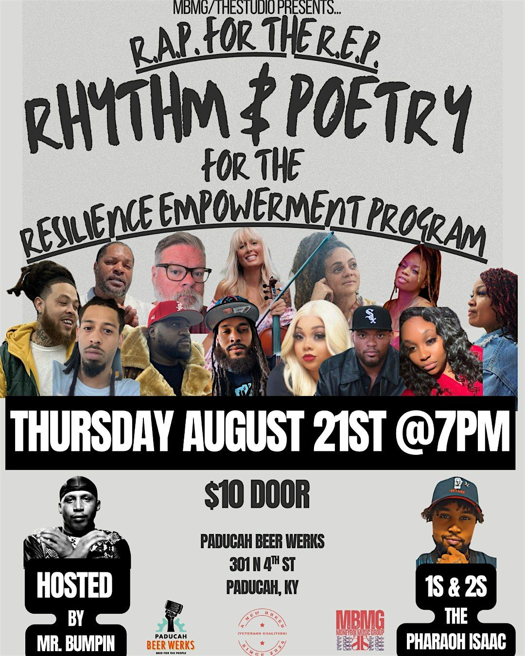 RAP for the R.E.P., 21 August | Event in Paducah | AllEvents