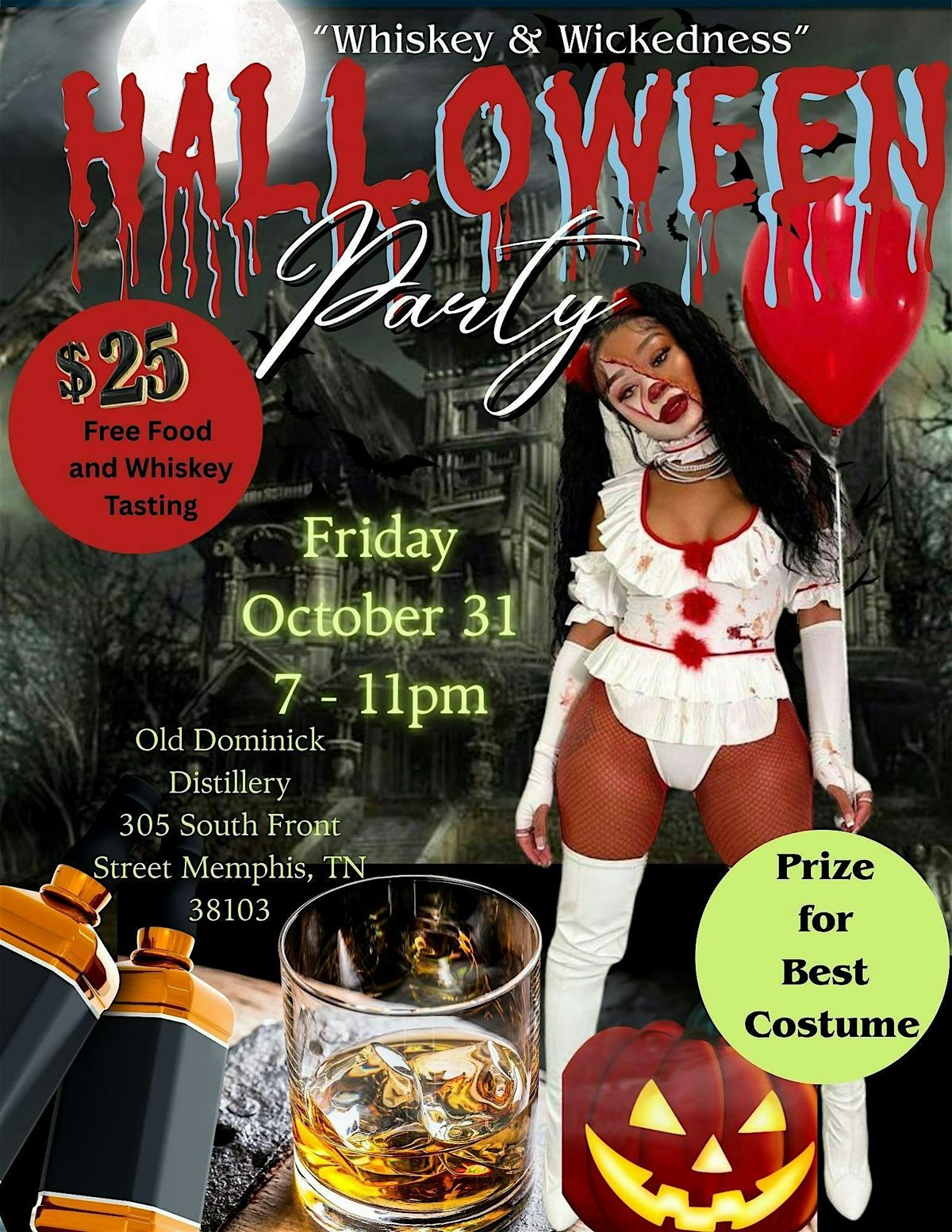 “Whiskey & Wickedness”, 31 October | Event in Memphis | AllEvents
