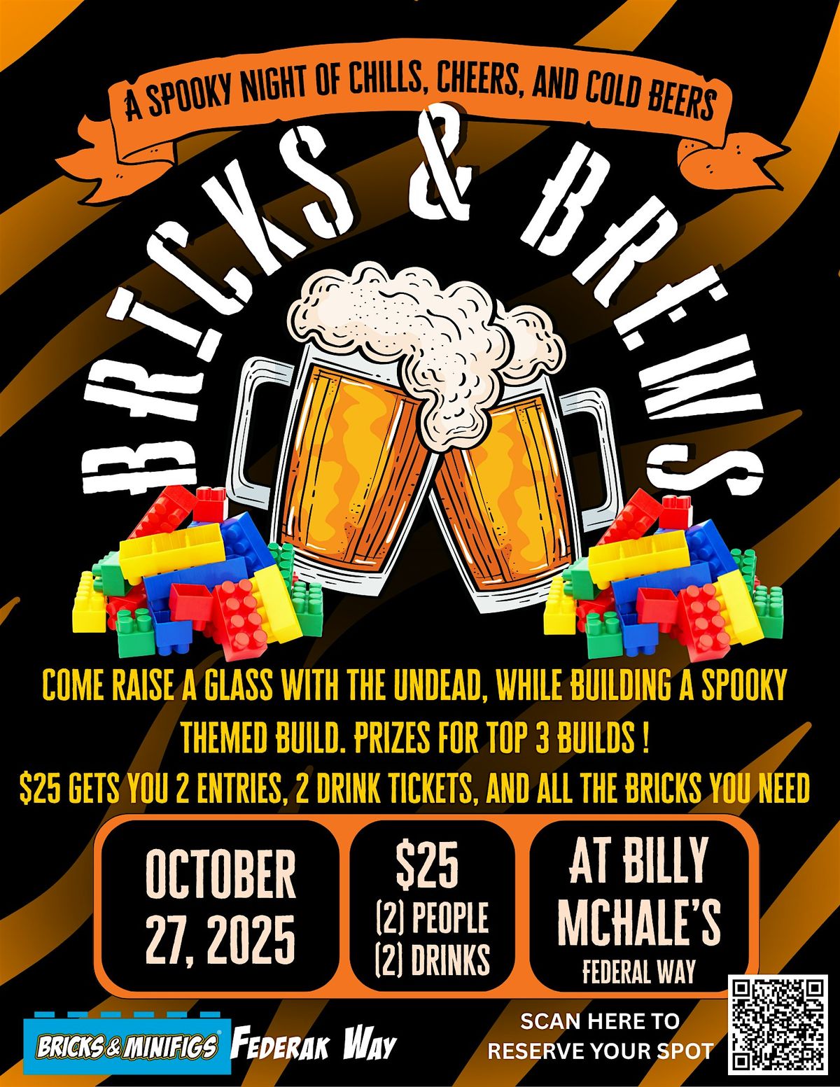 Bricks & Brews, 27 October | Event in Federal Way | AllEvents