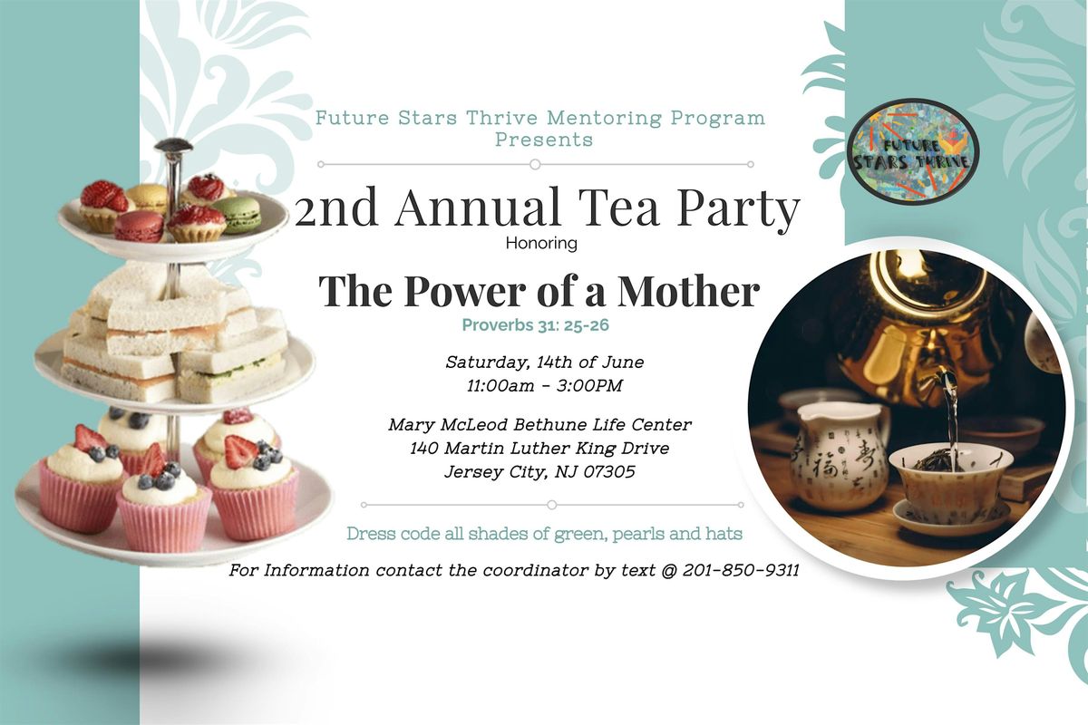 2nd Annual Tea Party, 14 June | Event in Jersey City | AllEvents