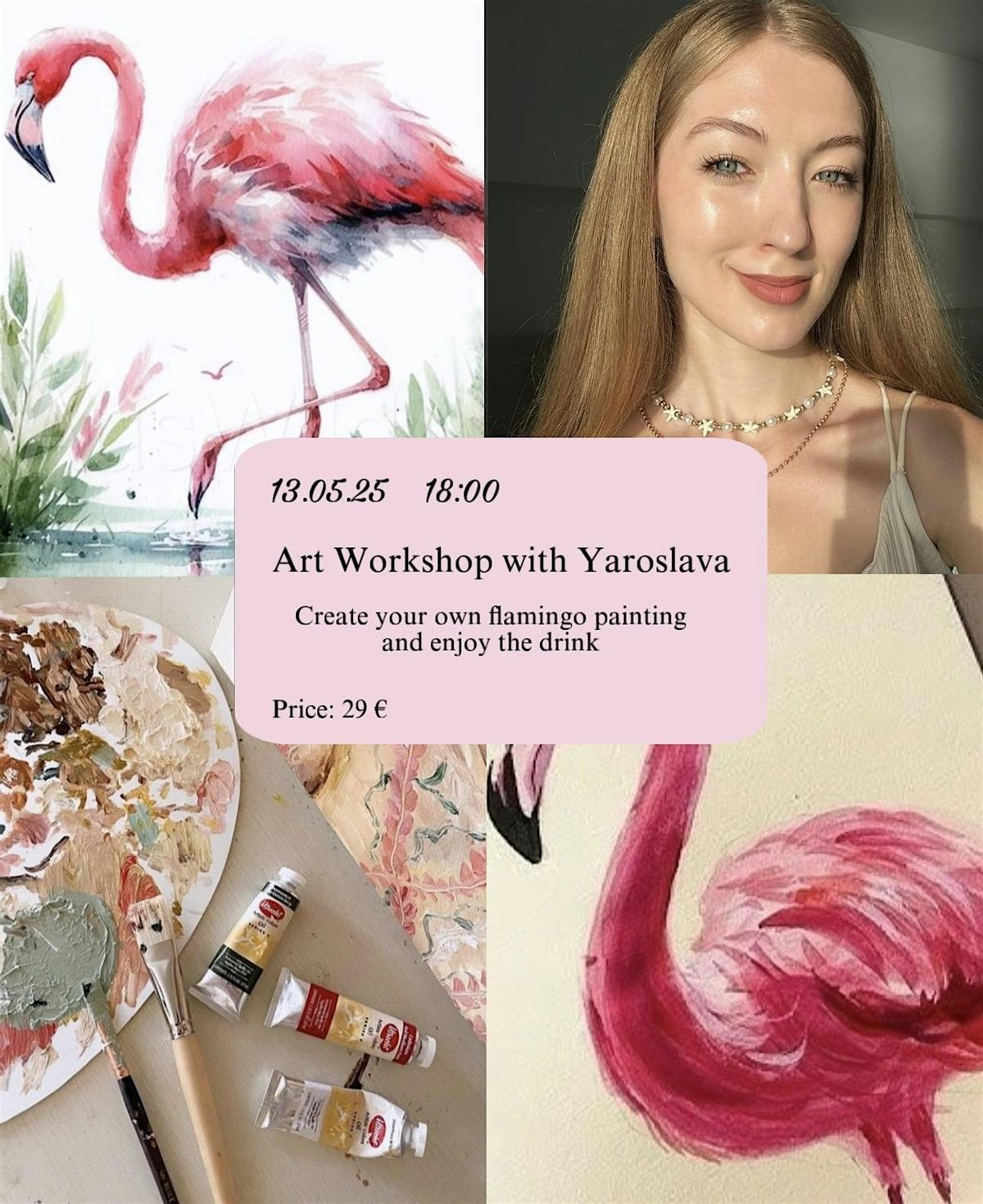 Art Workshop with Yaroslava, 13 May | Event in Düsseldorf | AllEvents