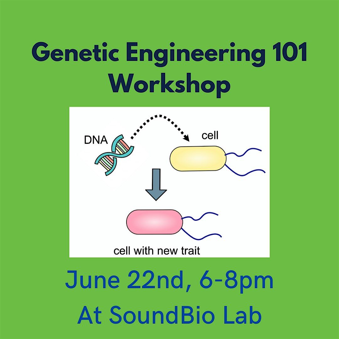 Genetic engineering 101: Transforming Cells, 22 June | Event in Seattle | AllEvents