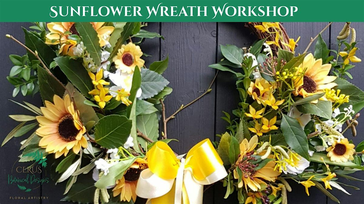 Sunflower Wreath Workshop with Cerus, 7 May | Event in Milton Keynes | AllEvents