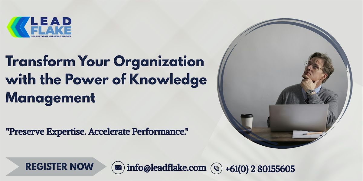 Leveraging Knowledge for Operational Excellence-Workshop in Dunedin, 29 July | Event in Auckland | AllEvents