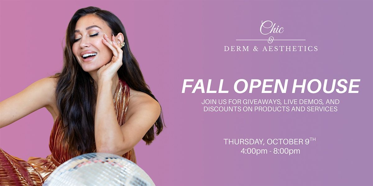 Chic Derm Fall Open House, 9 October | Event in Allen | AllEvents