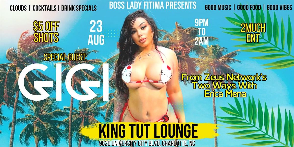 Special Guest: GiGi From Zeus Networks  "Two Ways w/ Erica Mena", 23 August | Event in Charlotte