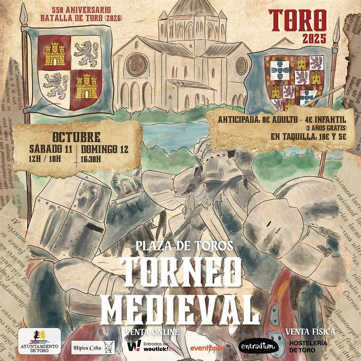 Torneo medieval de justas a caballo - Aniversario de batalla de Toro, 11 October | Event in Toro | AllEvents