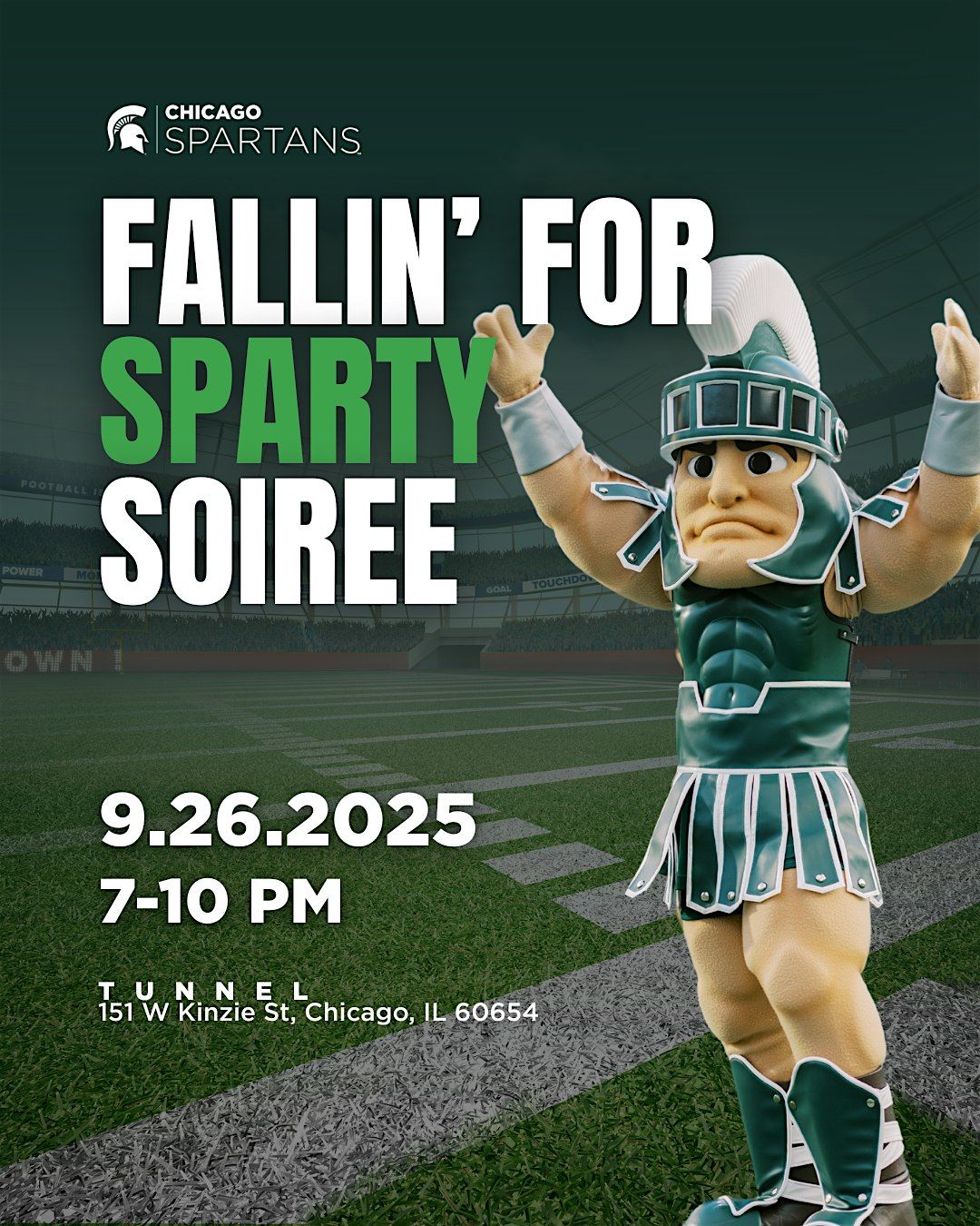 FALLIN' FOR SPARTY SOIREE, 26 September | Event in Chicago | AllEvents